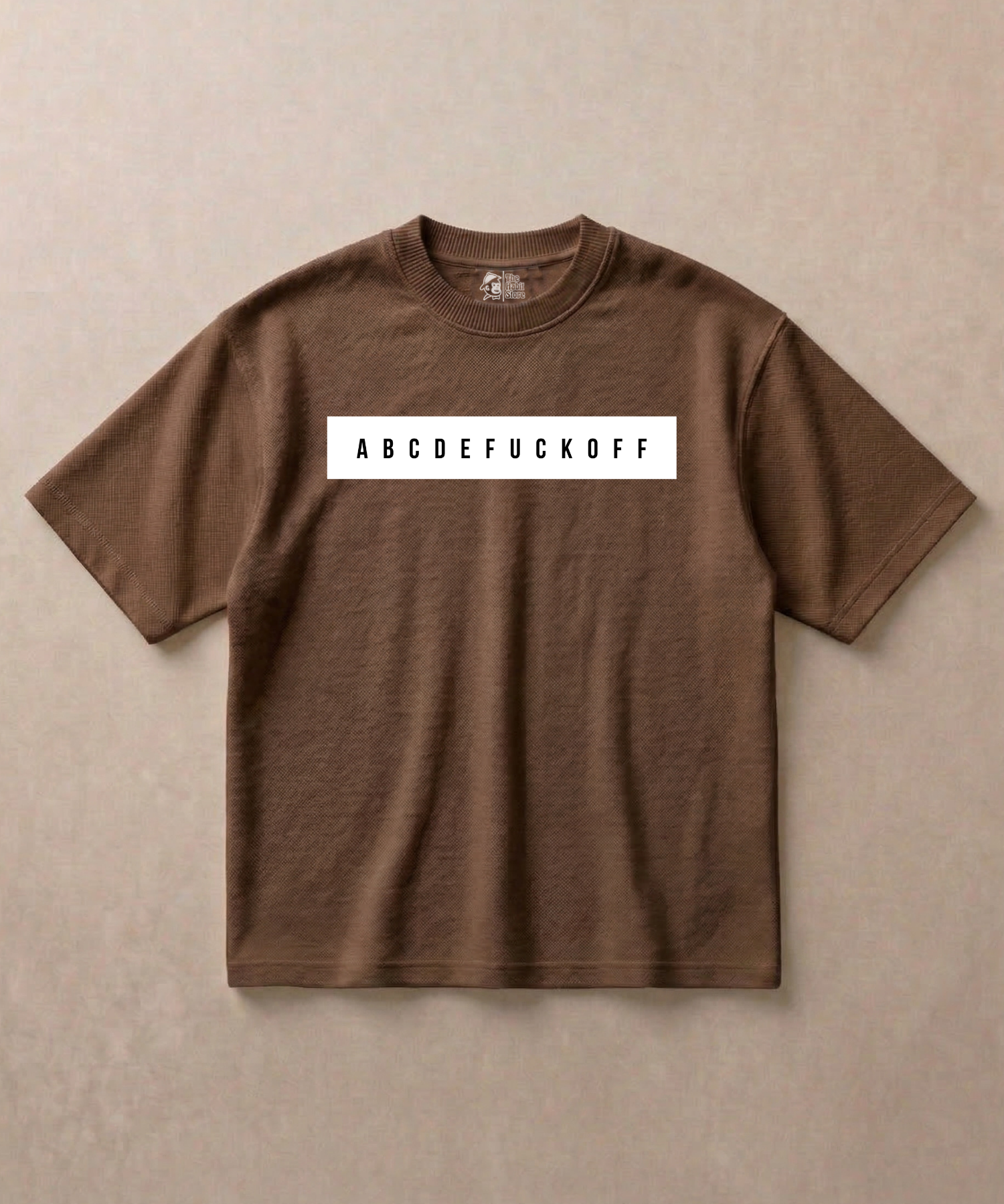 ABCDEFUCKOFF - Premium French Terry Oversized T-shirt