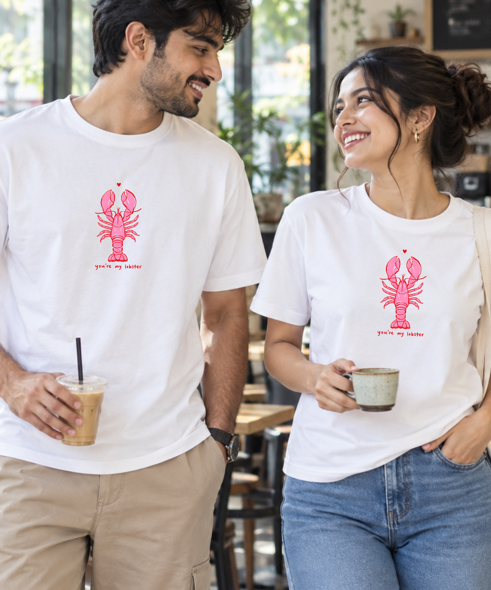 You're My Lobster – Couple Regular Fit T-shirts (Set of 2)