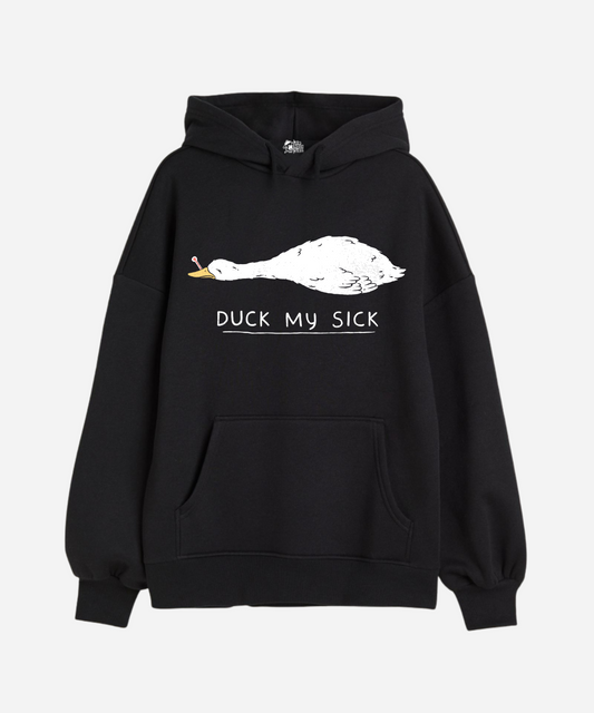 Duck My Sick - Oversized Winter Dreams: Premium 400 GSM Hoodies