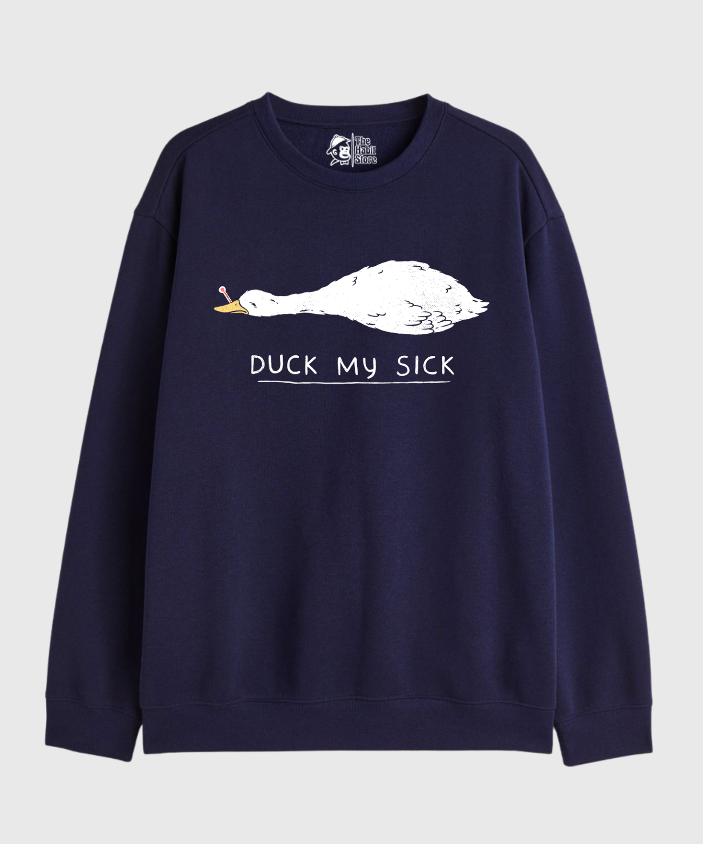 Duck My Sick - Cozy Delight: Winter Bliss Unisex Oversized Sweatshirt (400 GSM