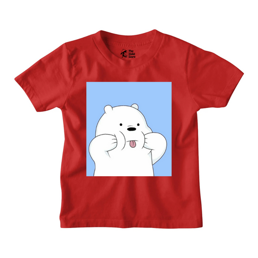 Cute Polar Bear Kids' T-Shirts for Nonstop Smiles!
