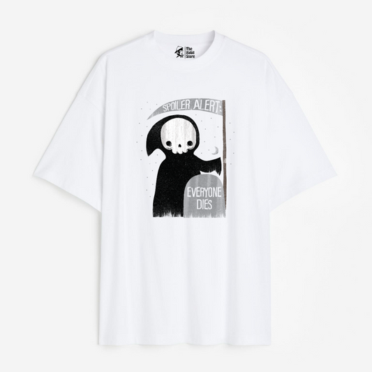 Spolier Alert Lightweight 180 GSM Unisex Oversized T-shirts