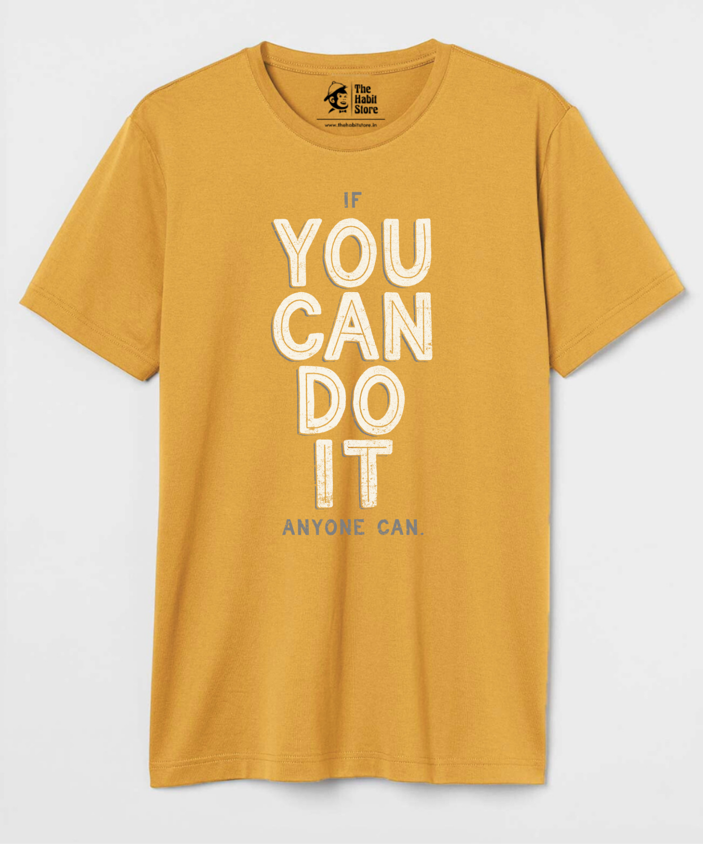 You Can Do It Unisex Round Neck Half Sleeve T-shirt
