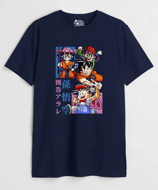 Goku x Arale – Dragon Ball Z – Unisex Regular Fit T-shirt