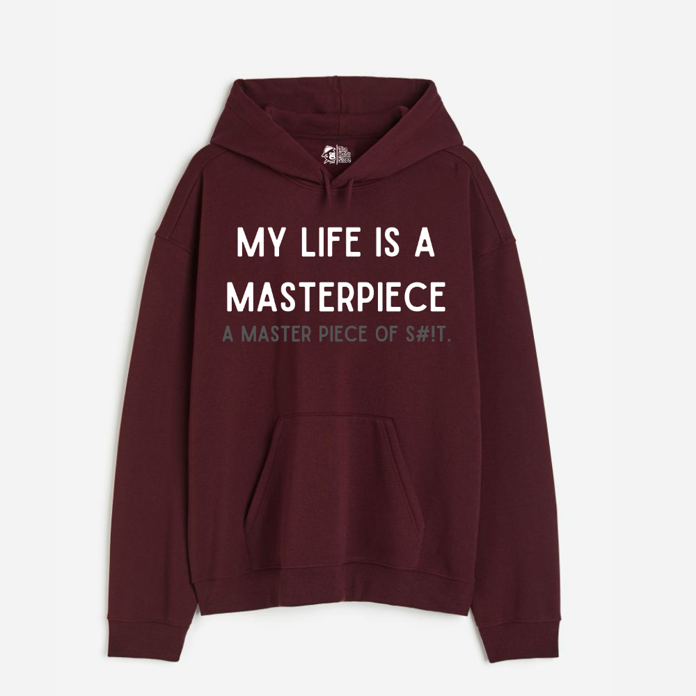 My Life is A Masterpiece - Oversized Winter Dreams: Premium 400 GSM Hoodies
