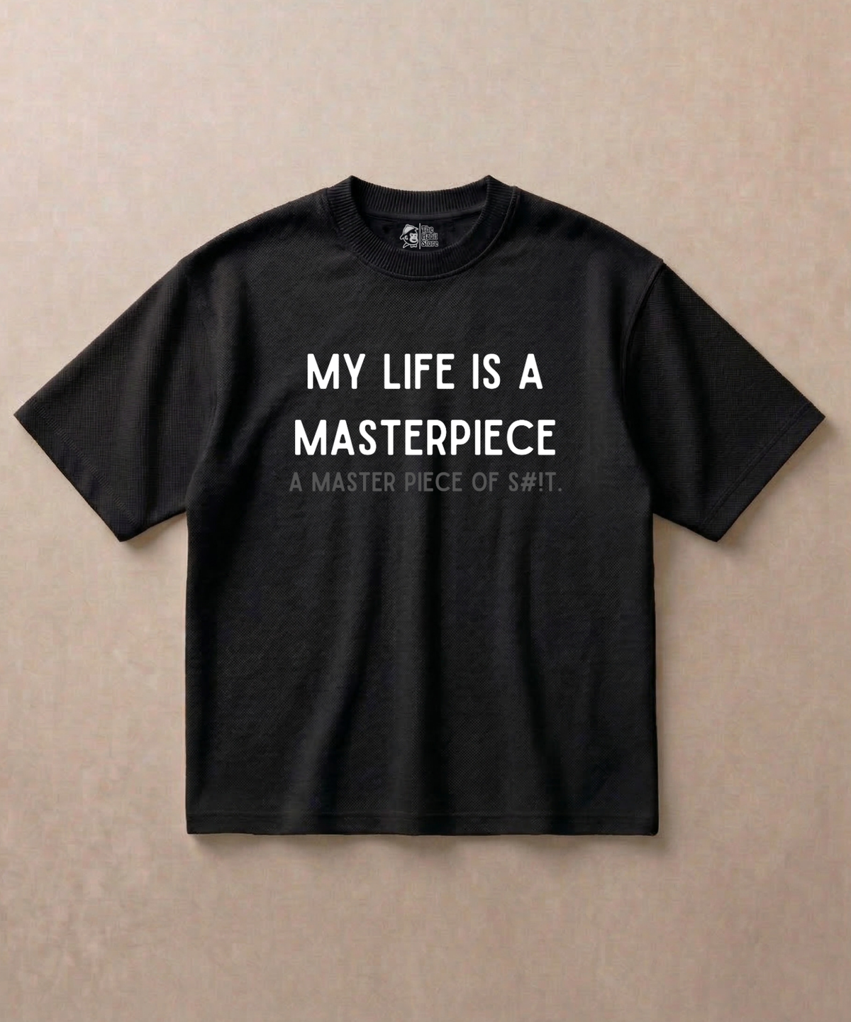 My Life is a Masterpiece - Premium French Terry Oversized T-shirt