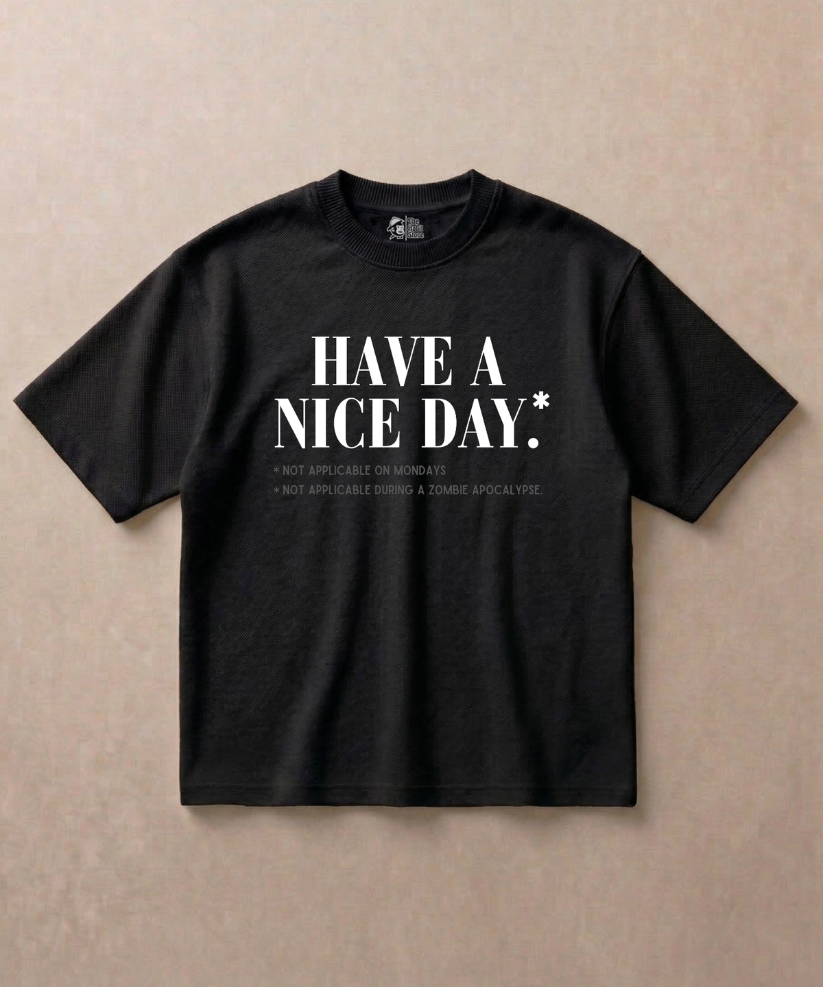 Terms & Conditions Apply - Premium French Terry Oversized T-shirt