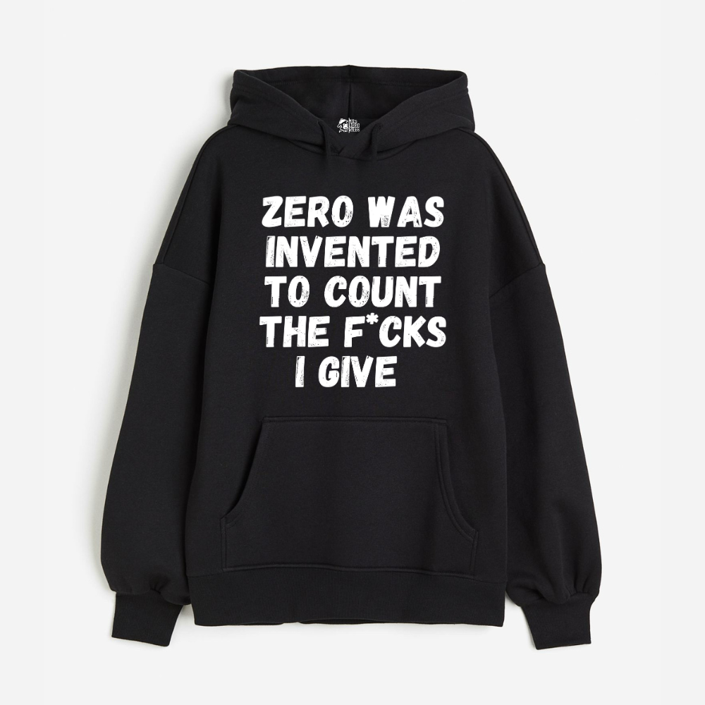 "This is What Zero Was Invented For - Oversized Winter Dreams: Premium 400 GSM Hoodies"
