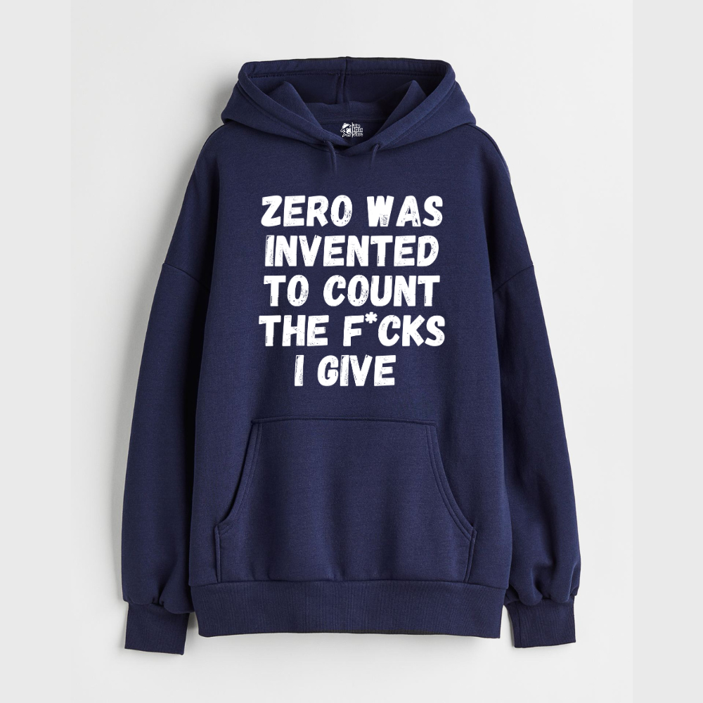 "This is What Zero Was Invented For - Oversized Winter Dreams: Premium 400 GSM Hoodies"