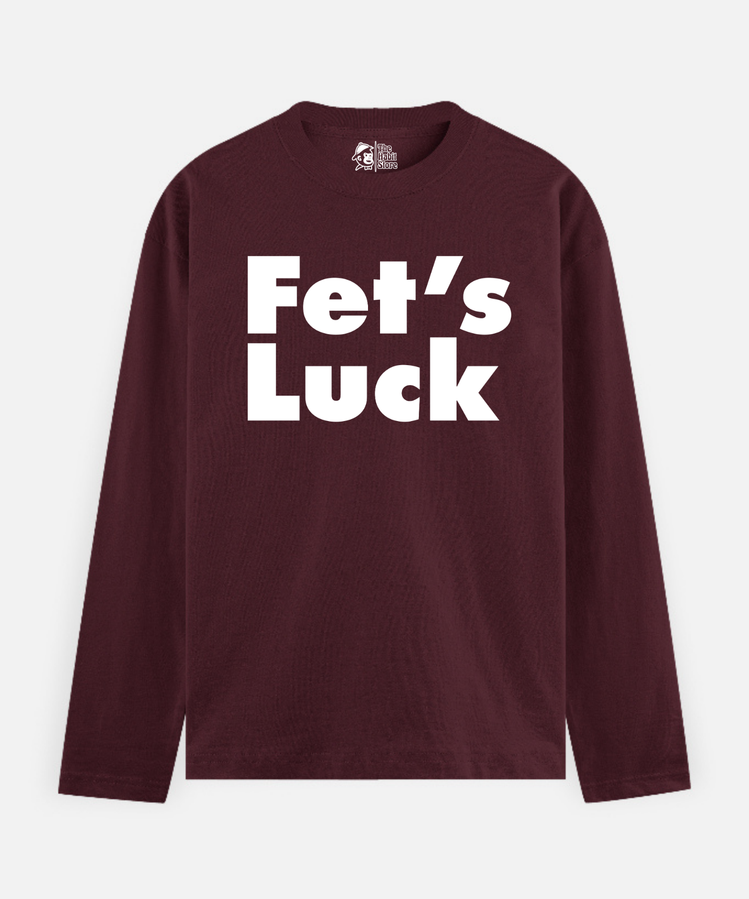 Fet’s Luck – Full Sleeve Unisex Cotton T-Shirt