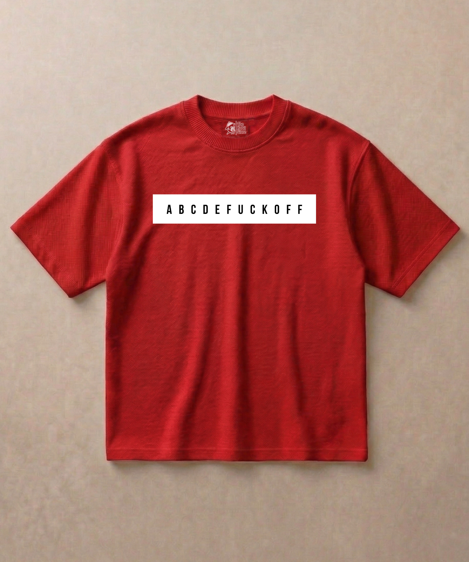 ABCDEFUCKOFF - Premium French Terry Oversized T-shirt