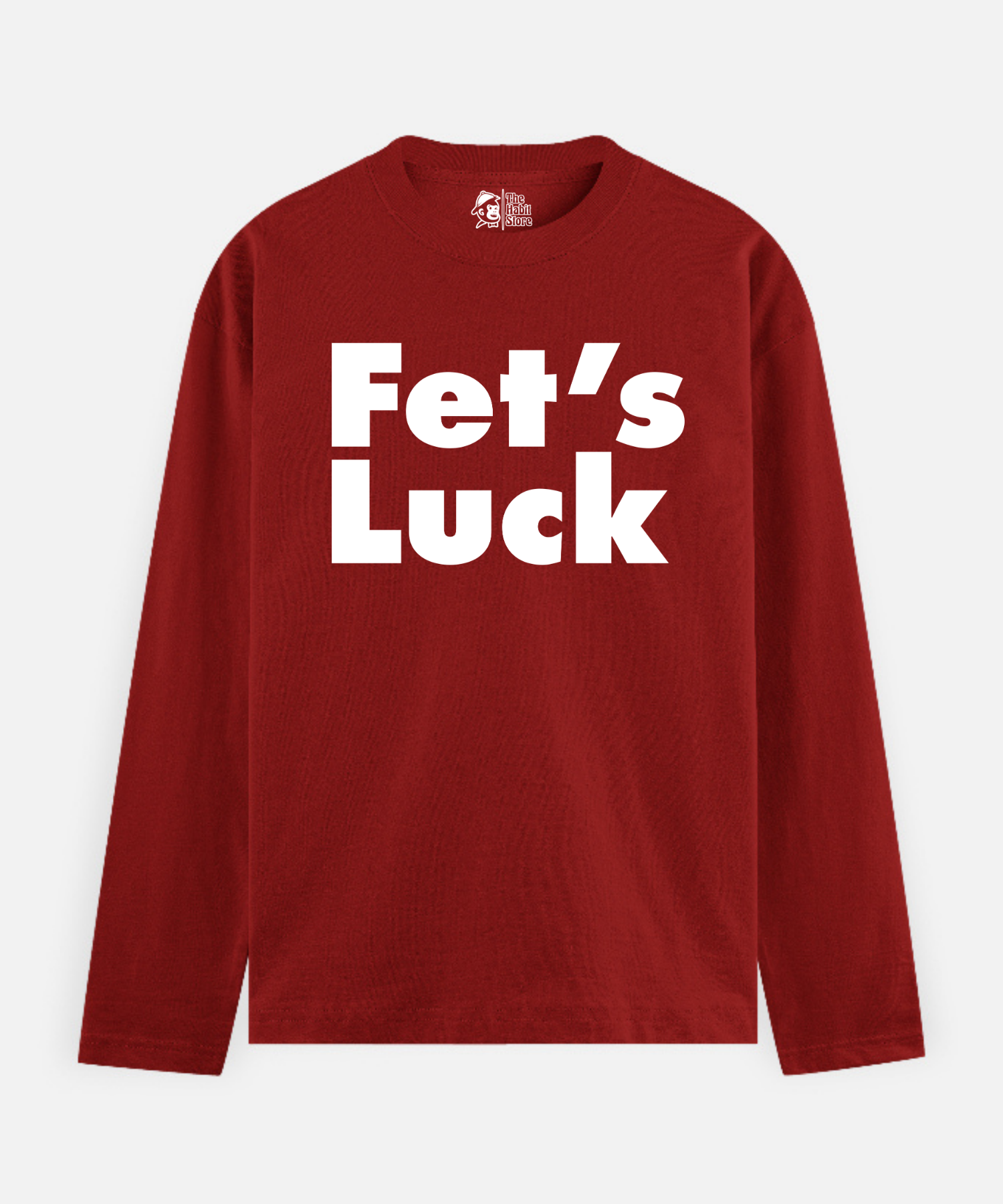 Fet’s Luck – Full Sleeve Unisex Cotton T-Shirt