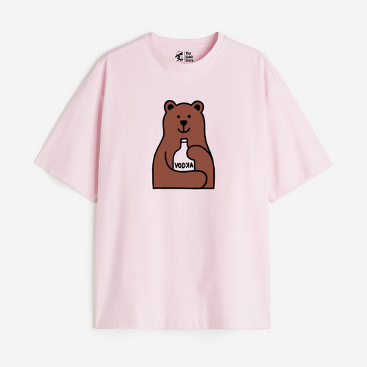 Vodka Lightweight 180 GSM Unisex Oversized T-shirts