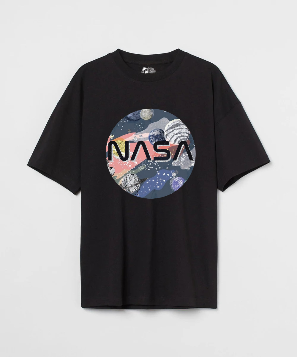 Nasa 240 GSM Unisex Oversized T-shirt