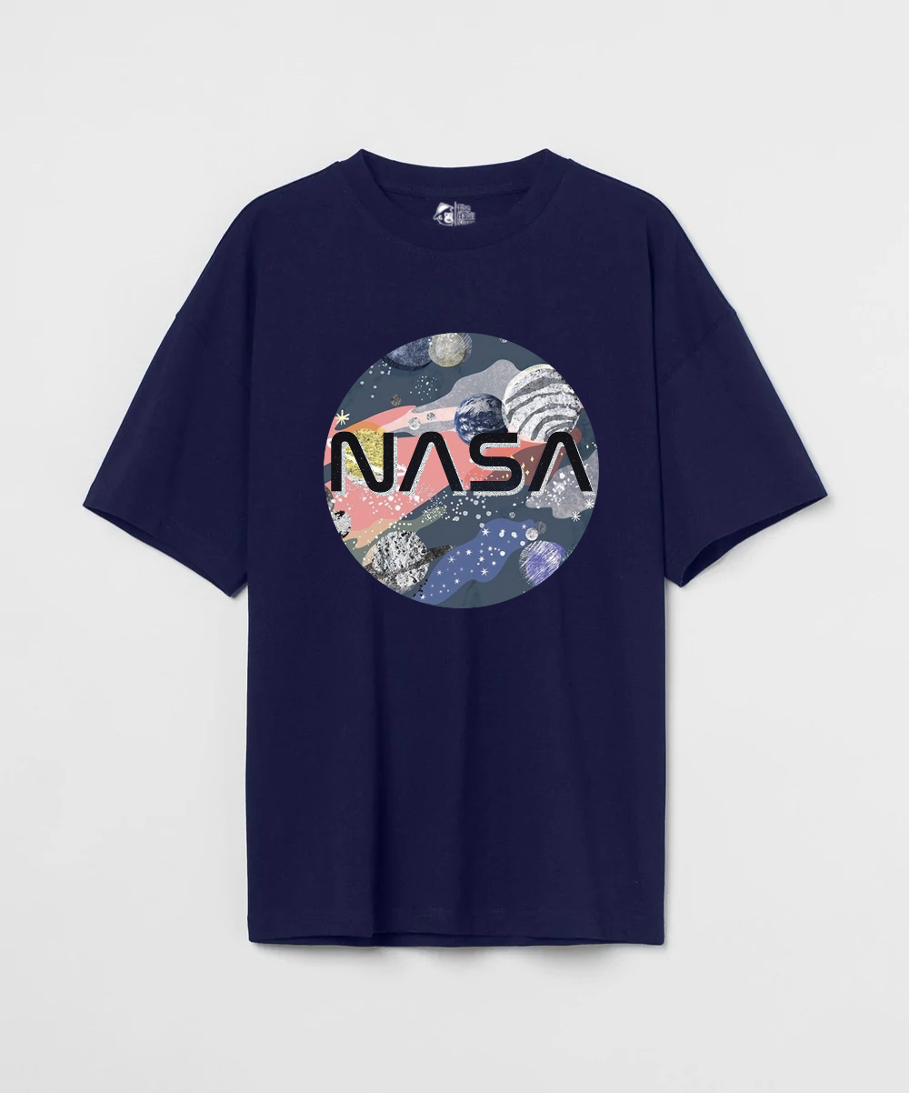 Nasa 240 GSM Unisex Oversized T-shirt