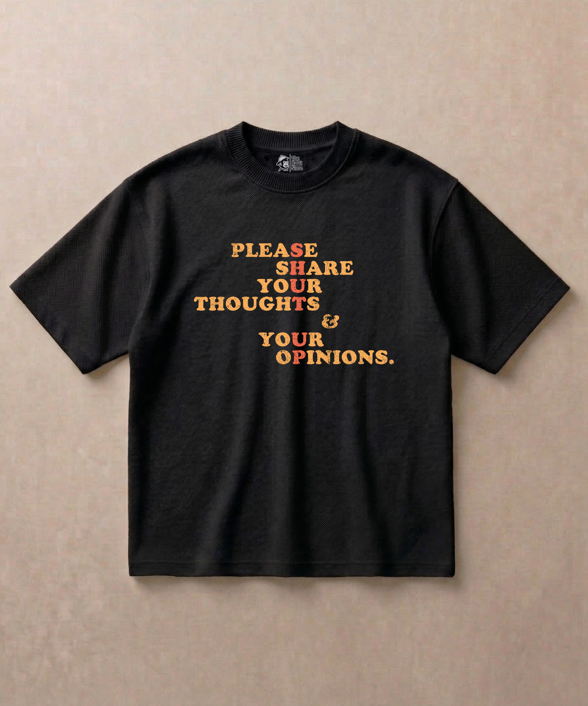 Shut Up - Premium French Terry Oversized T-shirt