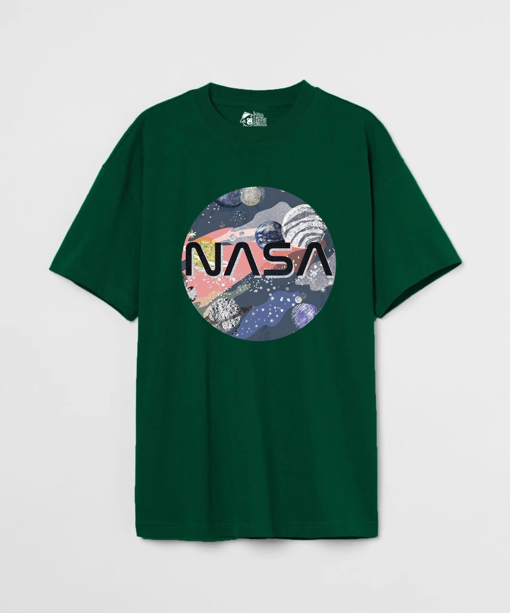 Nasa 240 GSM Unisex Oversized T-shirt