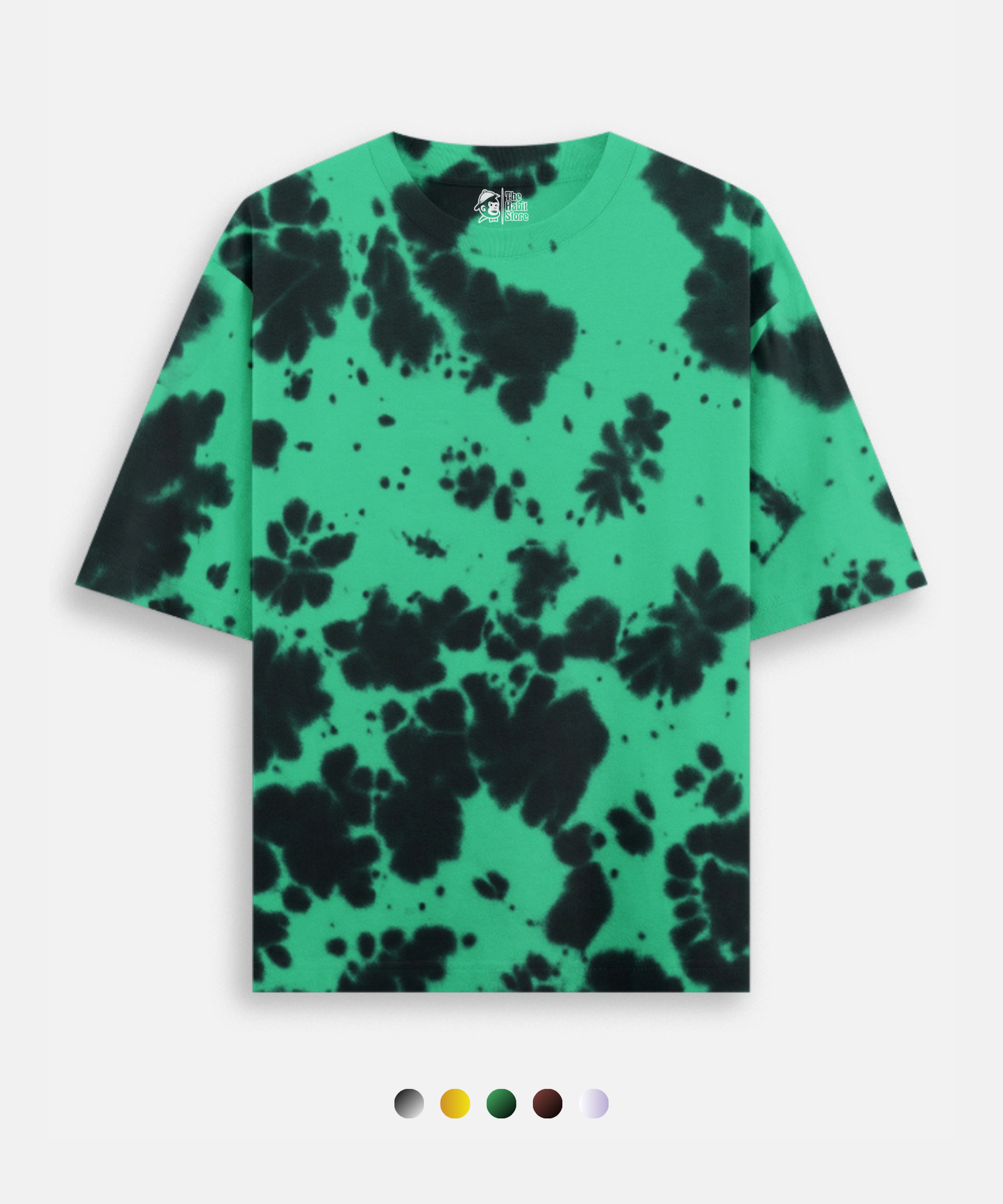 Expressive Tie-Dye Oversized T-shirt – 5 Unique Shades (260 GSM)