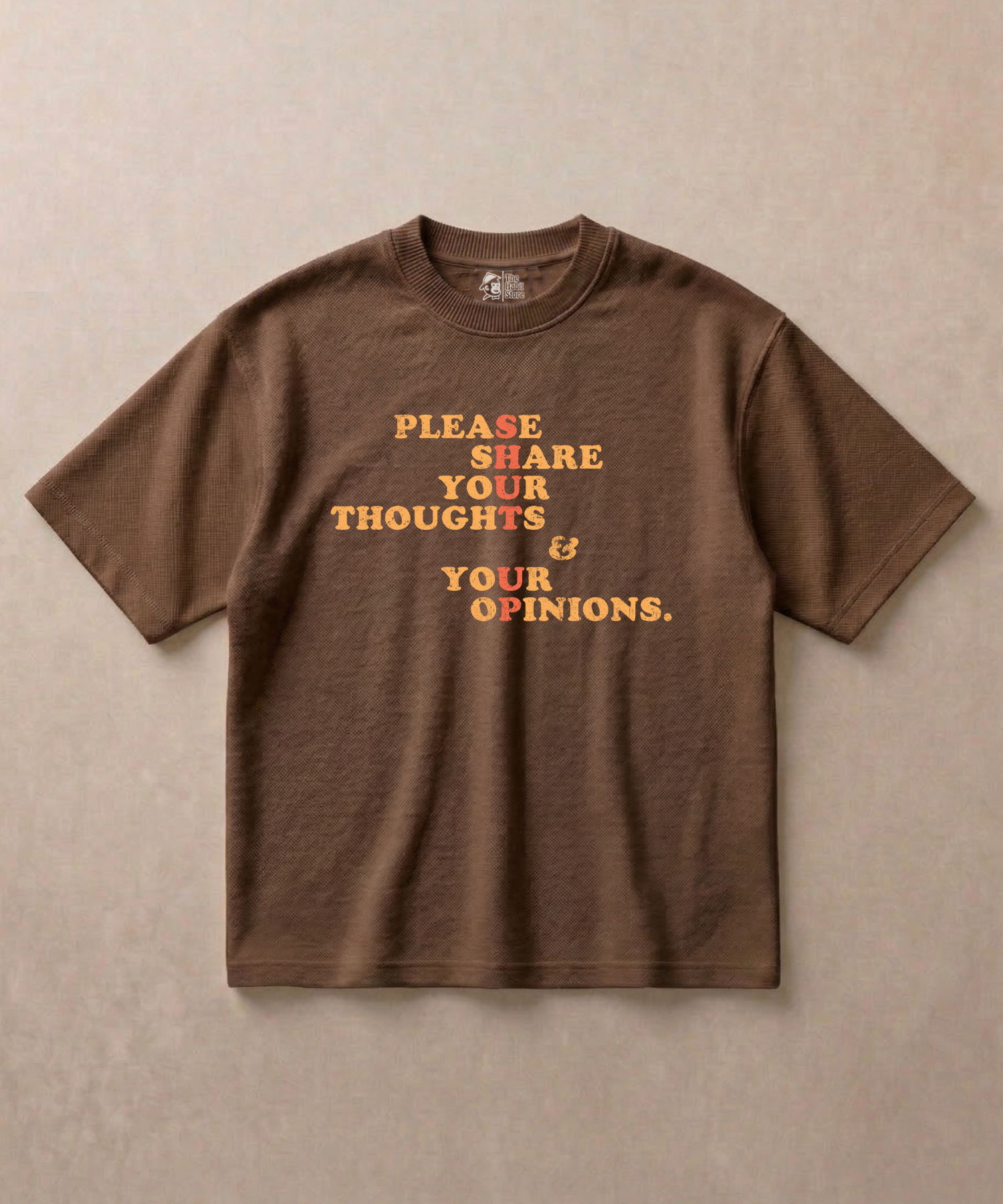 Shut Up - Premium French Terry Oversized T-shirt