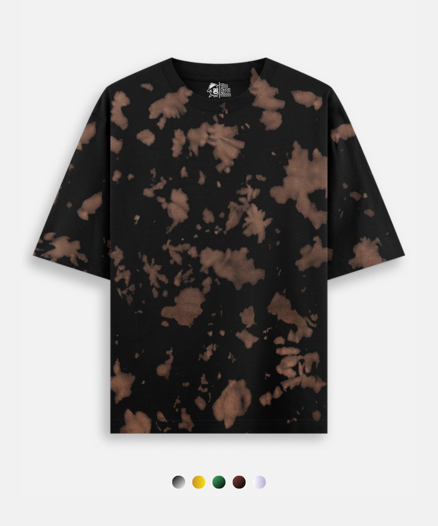 Expressive Tie-Dye Oversized T-shirt – 5 Unique Shades (260 GSM)