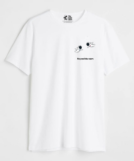 Beyond The Stars Couple Unisex Round Neck Half Sleeve T-shirt