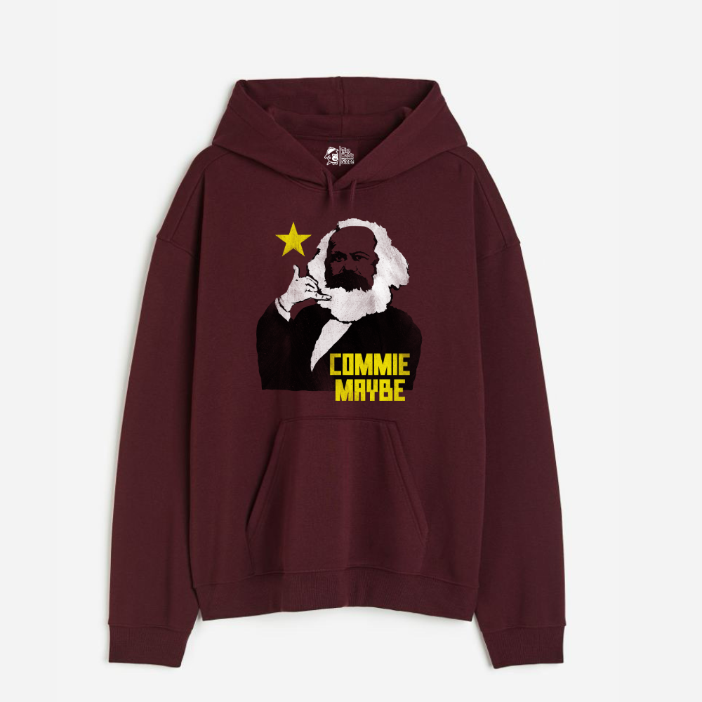"But Here's My Number, So Commie Maybe - Oversized Winter Dreams: Premium 400 GSM Hoodies"