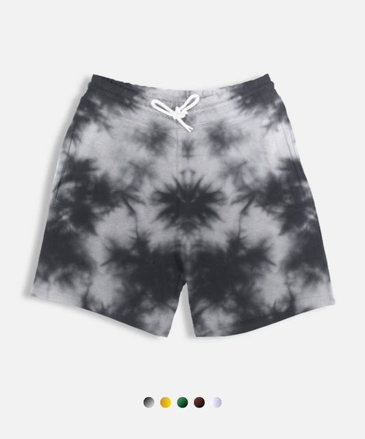 Expressive Tie-Dye Shorts – 5 Unique Shades (260 GSM)