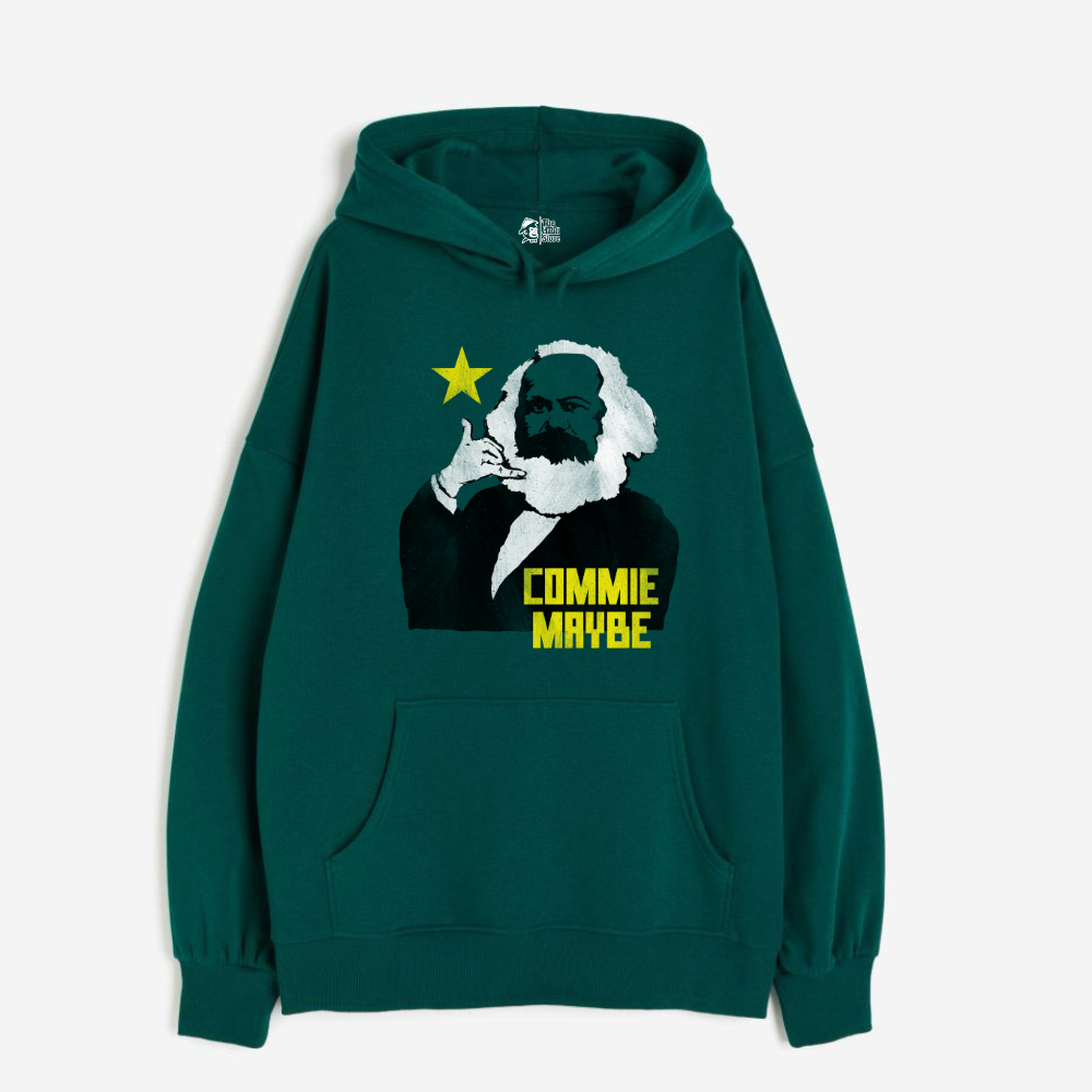 "But Here's My Number, So Commie Maybe - Oversized Winter Dreams: Premium 400 GSM Hoodies"