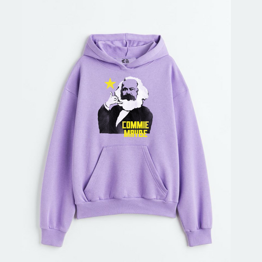 "But Here's My Number, So Commie Maybe - Oversized Winter Dreams: Premium 400 GSM Hoodies"