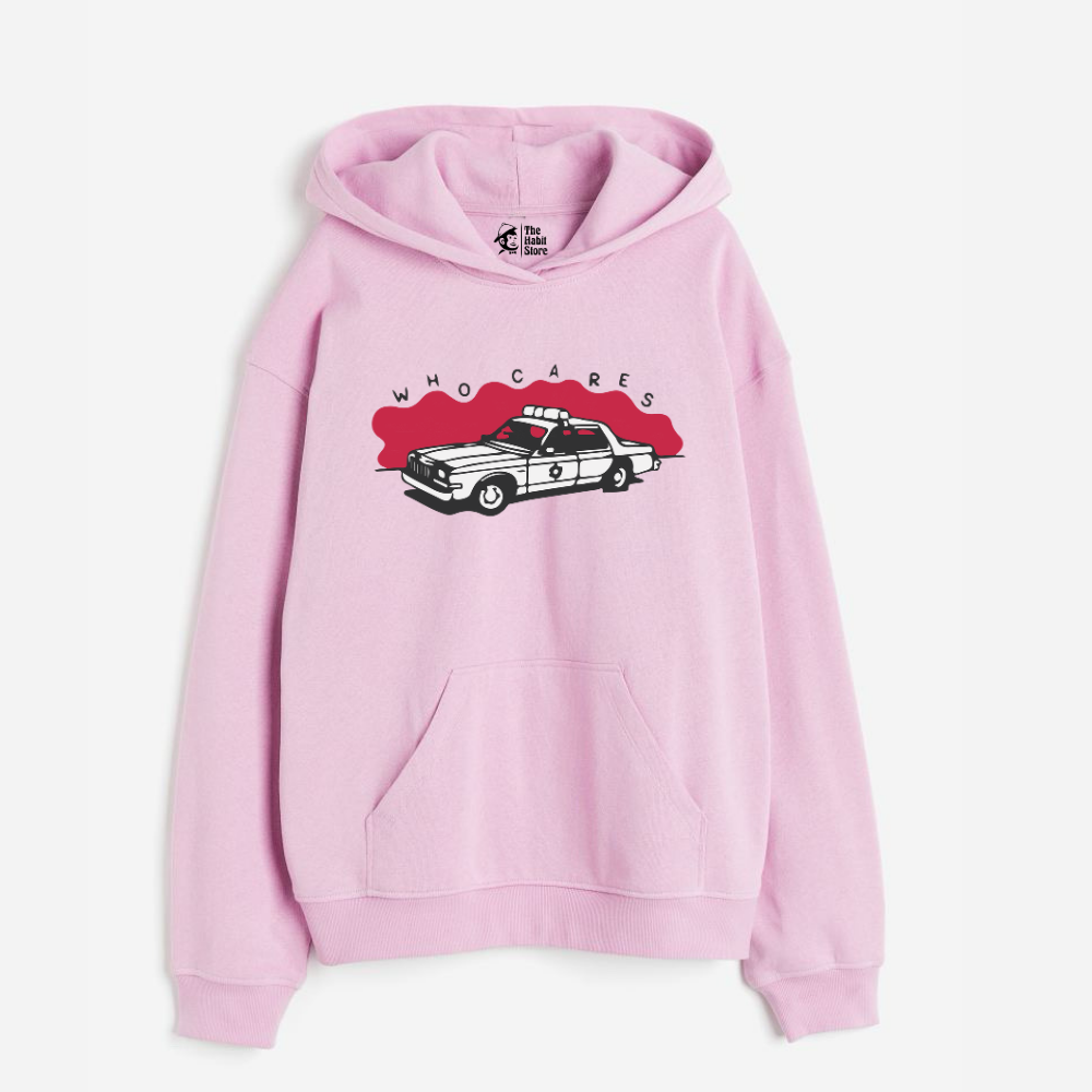 "Who Cares - Oversized Winter Dreams: Premium 400 GSM Hoodies"