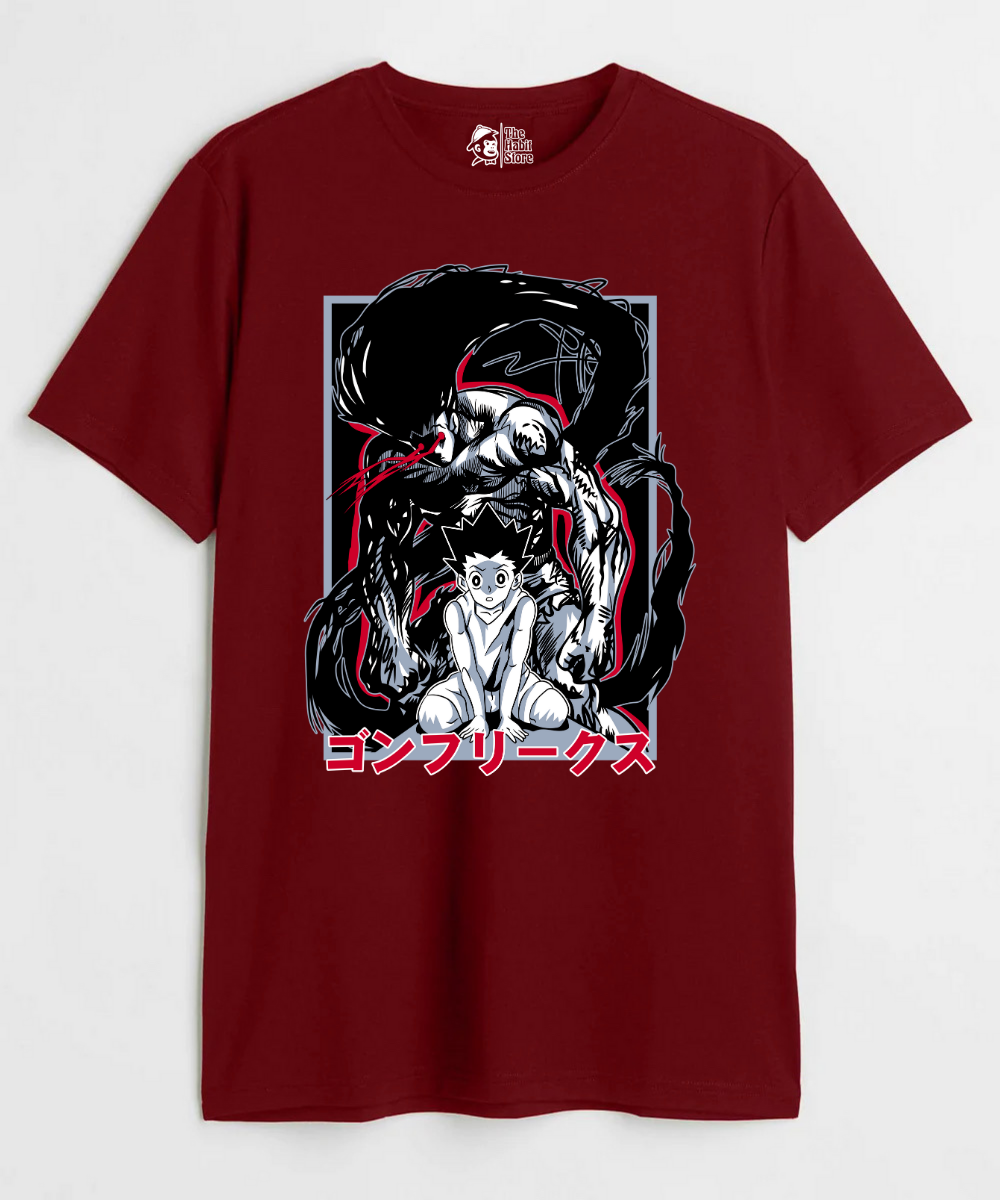 Gon Frecss Rage – Anime Paglu – Unisex Regular Fit T-shirt