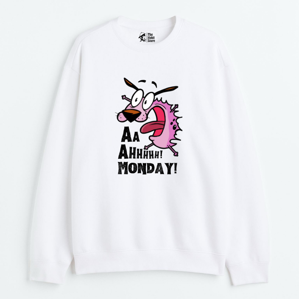 "Monday! Cozy Delight: Winter Bliss Unisex Oversized Sweatshirt (400 GSM)"