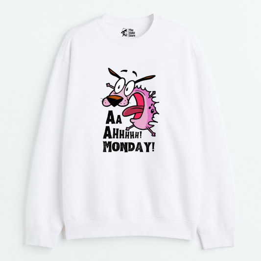 "Monday! Cozy Delight: Winter Bliss Unisex Oversized Sweatshirt (400 GSM)"
