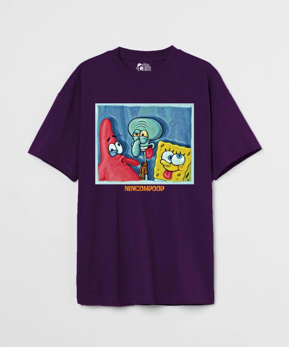 Nincompoop 240 GSM Unisex Oversized T-shirt