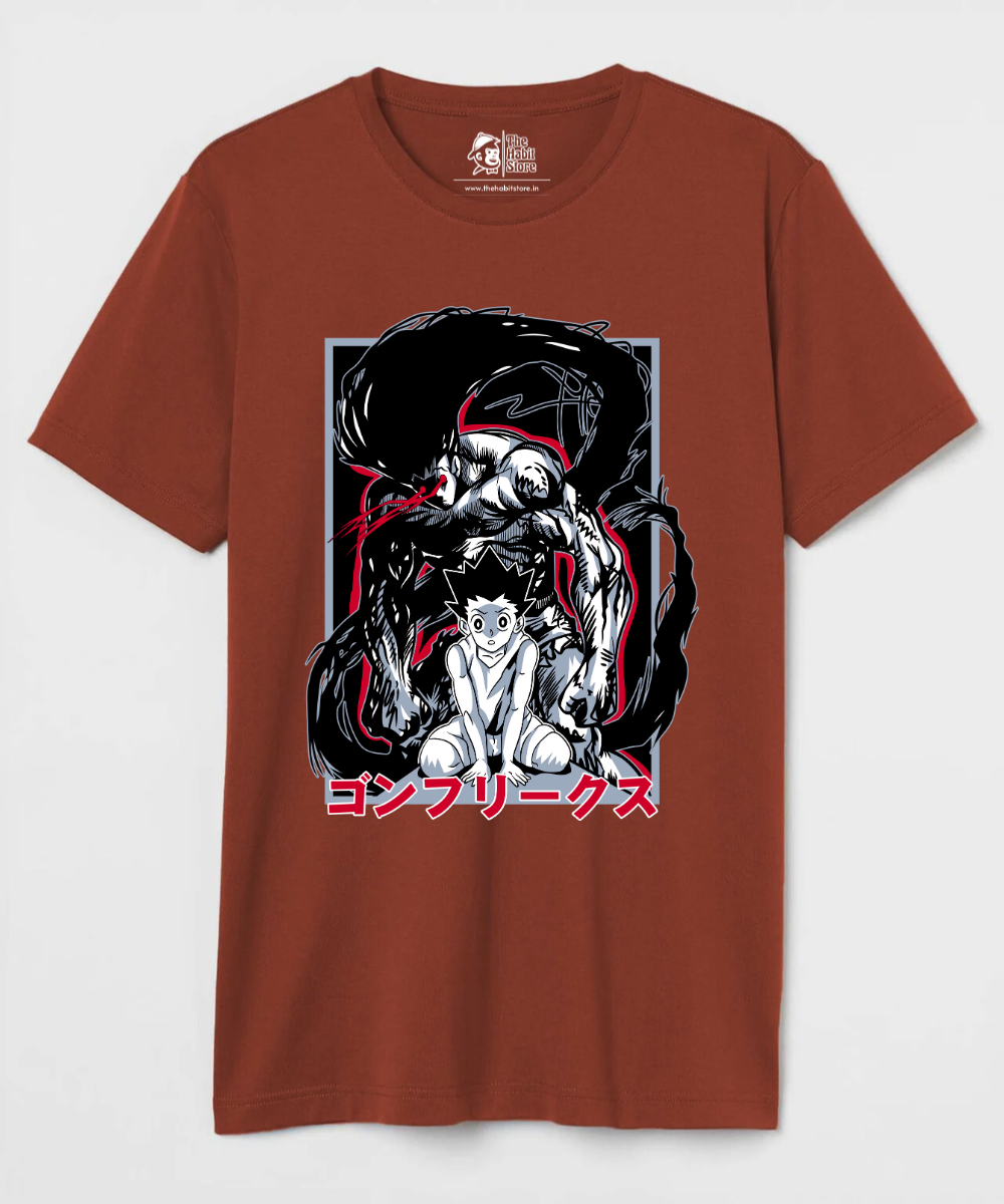 Gon Frecss Rage – Anime Paglu – Unisex Regular Fit T-shirt