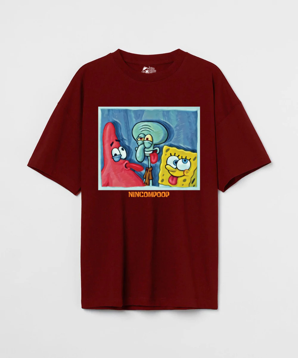 Nincompoop 240 GSM Unisex Oversized T-shirt