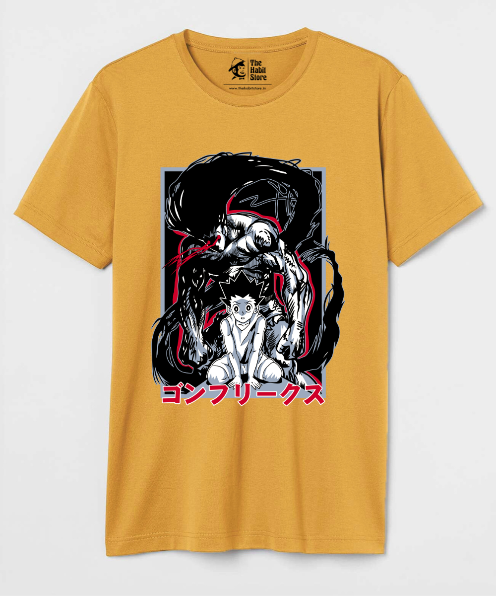 Gon Frecss Rage – Anime Paglu – Unisex Regular Fit T-shirt