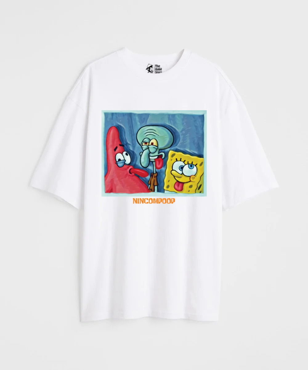 Nincompoop 240 GSM Unisex Oversized T-shirt