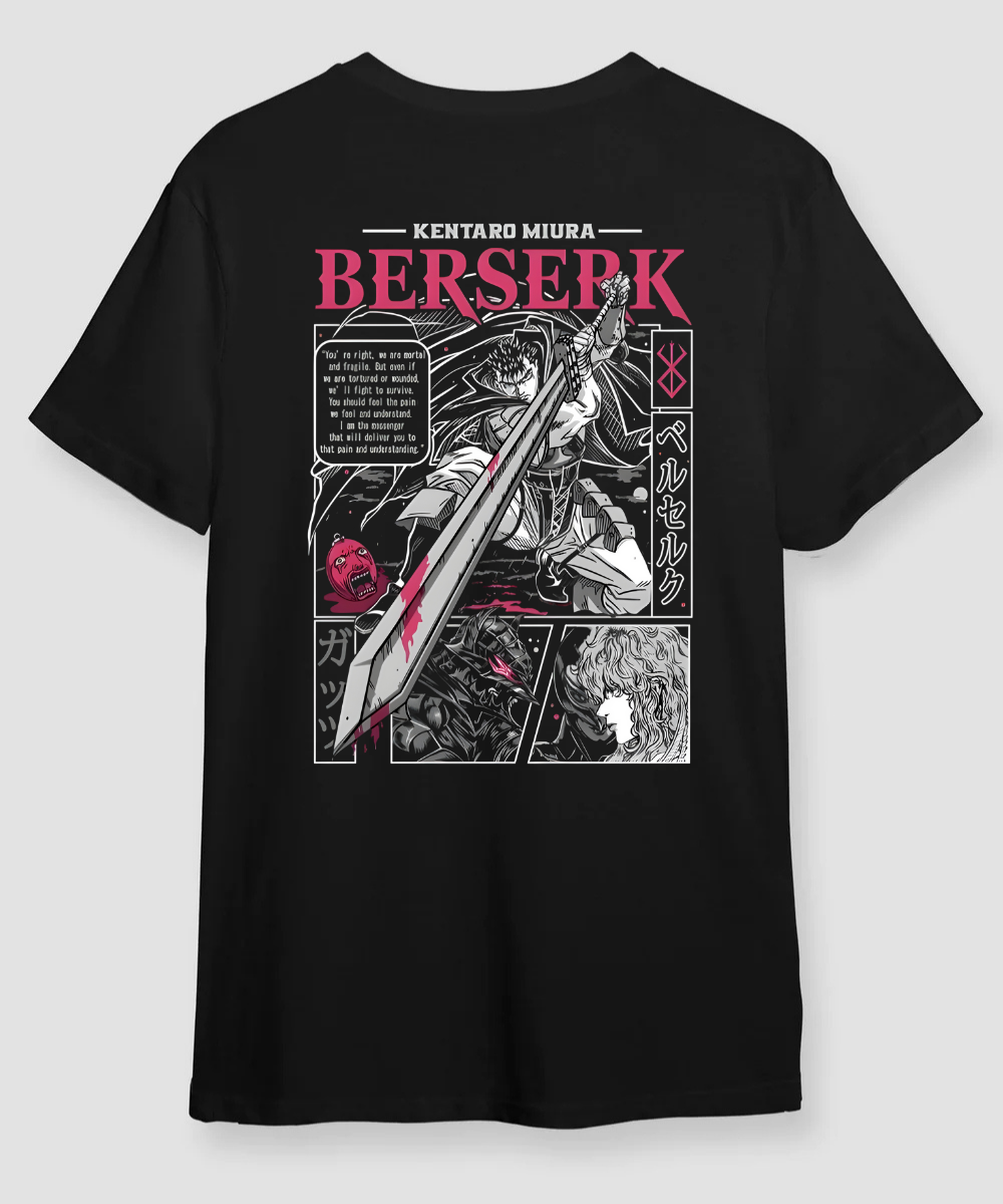 Kentaro Miura – Anime Paglu – Unisex Regular Fit T-shirt