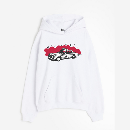 "Who Cares - Oversized Winter Dreams: Premium 400 GSM Hoodies"