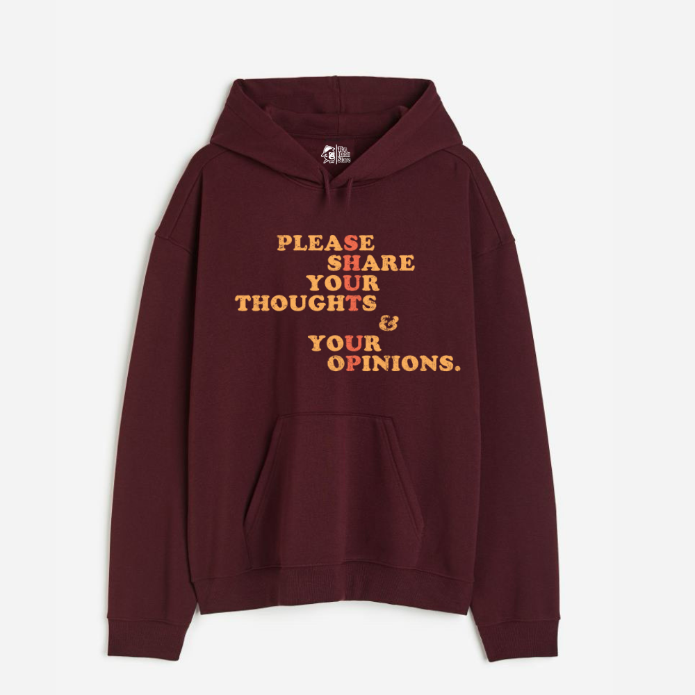Shut Up - Oversized Winter Dreams: Premium 400 GSM Hoodies