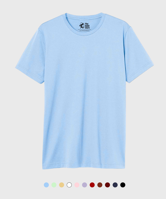 Classic Solid Unisex T-shirt – 11 Exciting Colours