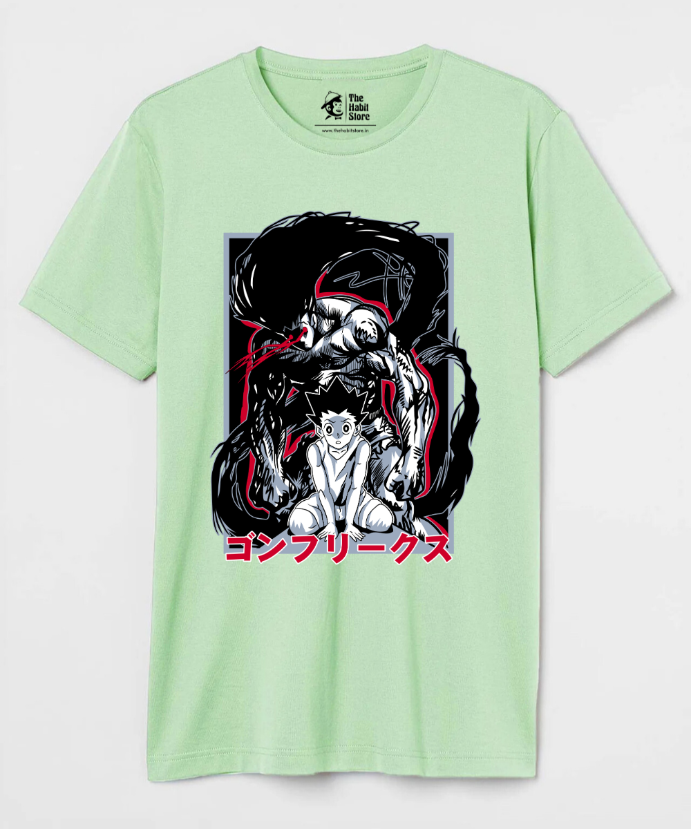 Gon Frecss Rage – Anime Paglu – Unisex Regular Fit T-shirt