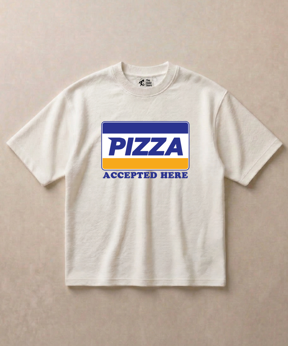 Payment By 🍕 - Premium French Terry Oversized T-shirt