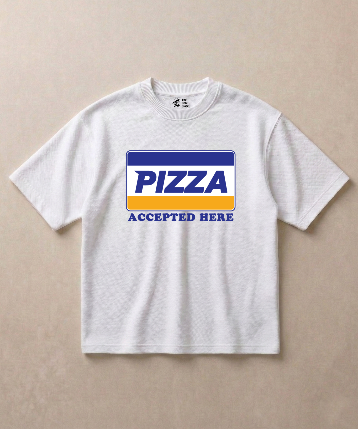 Payment By 🍕 - Premium French Terry Oversized T-shirt