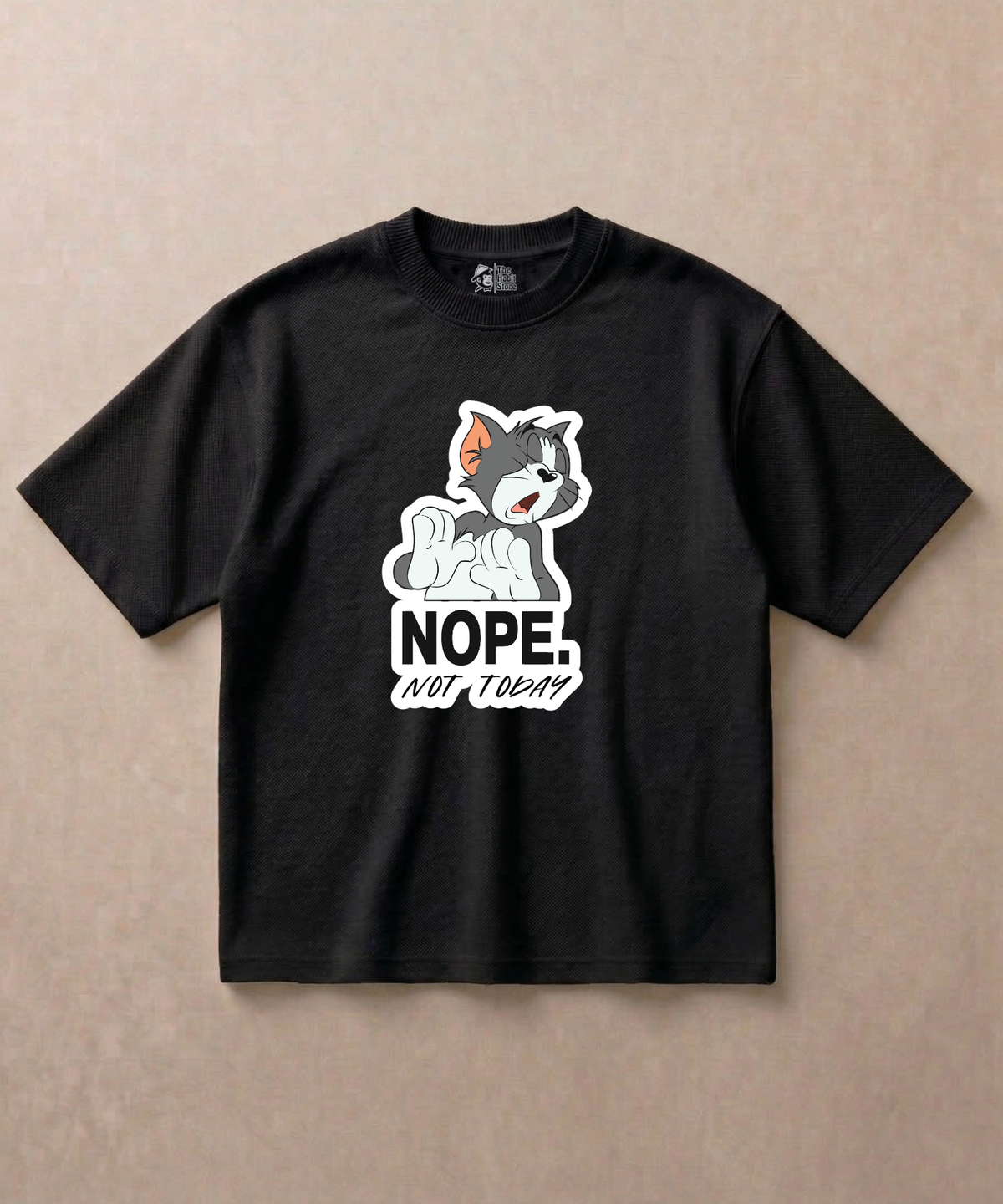 Nope Not Today - Premium French Terry Oversized T-shirt
