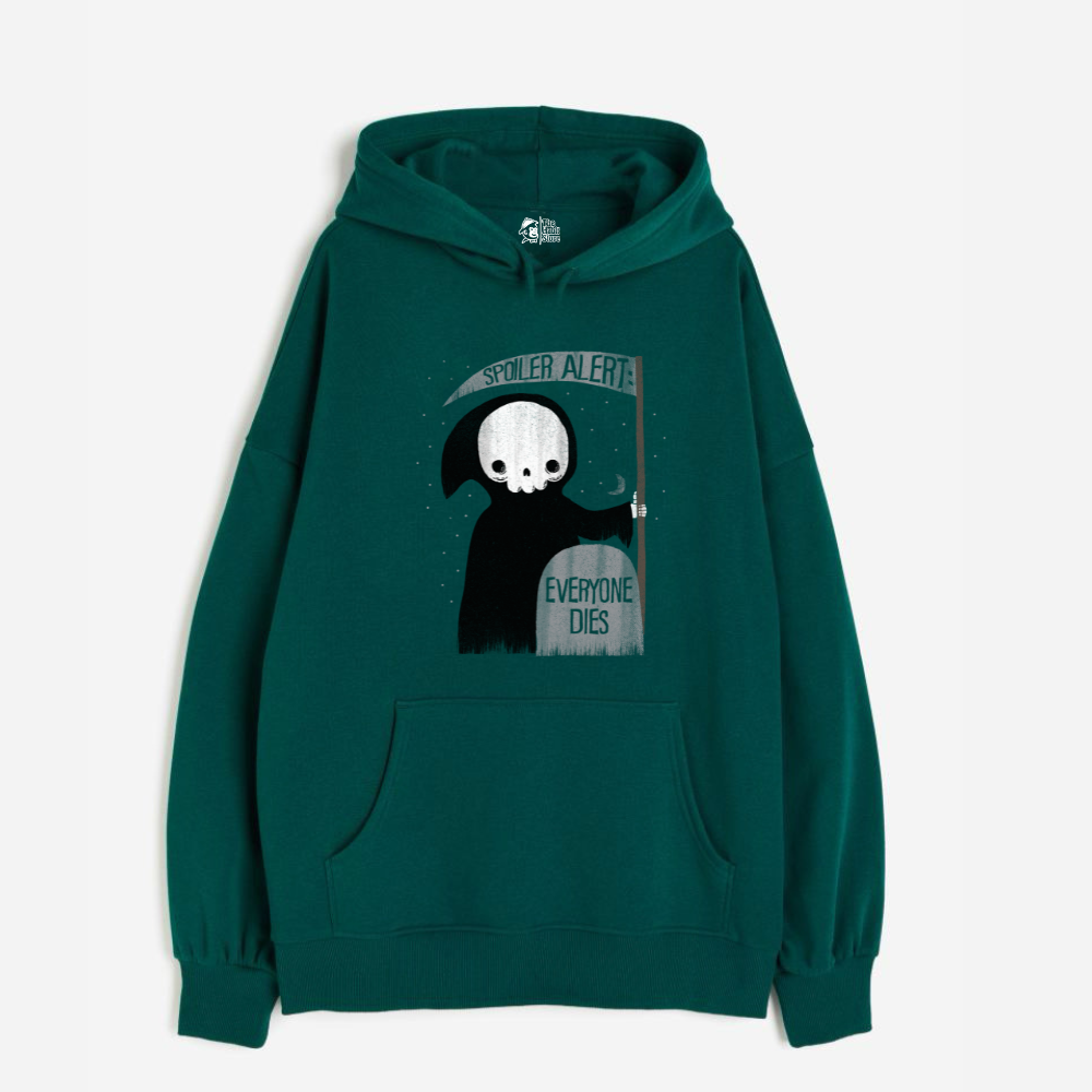 Spoiler Alert - Oversized Winter Dreams: Premium 400 GSM Hoodies"