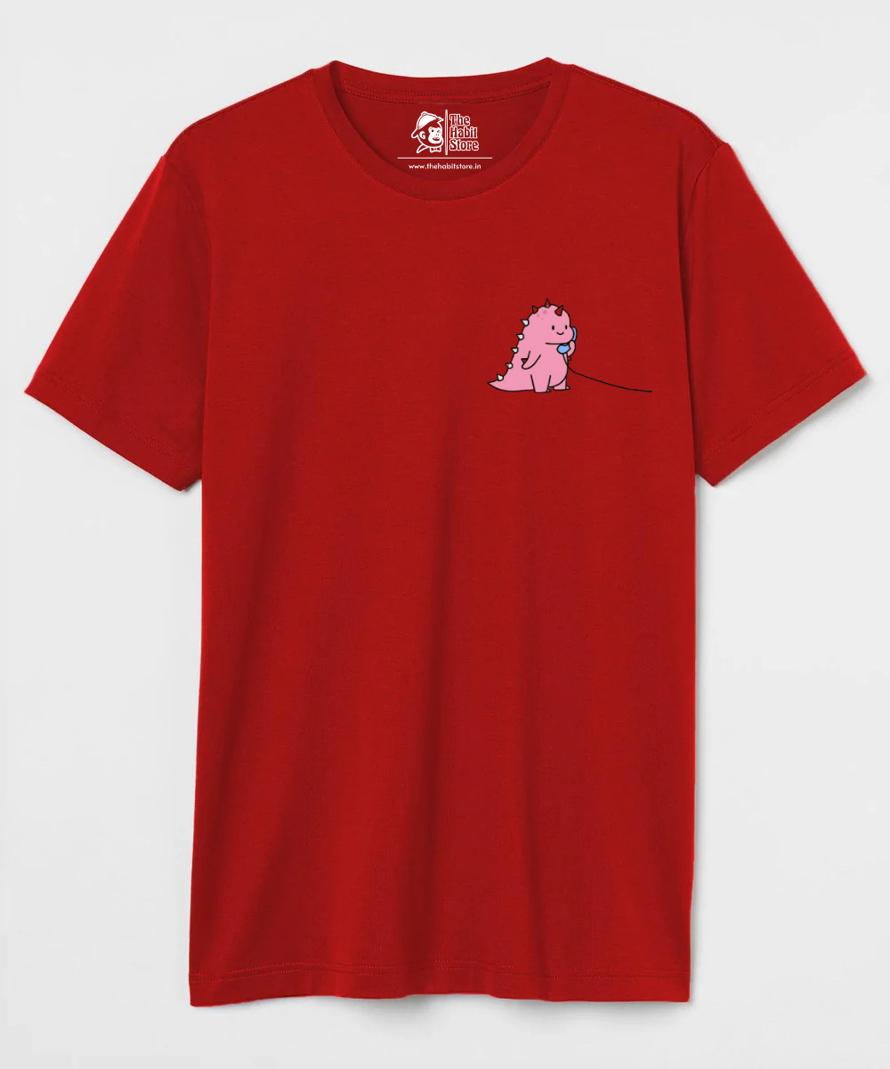 Connected Couple Unisex Round Neck Half Sleeve T-shirt