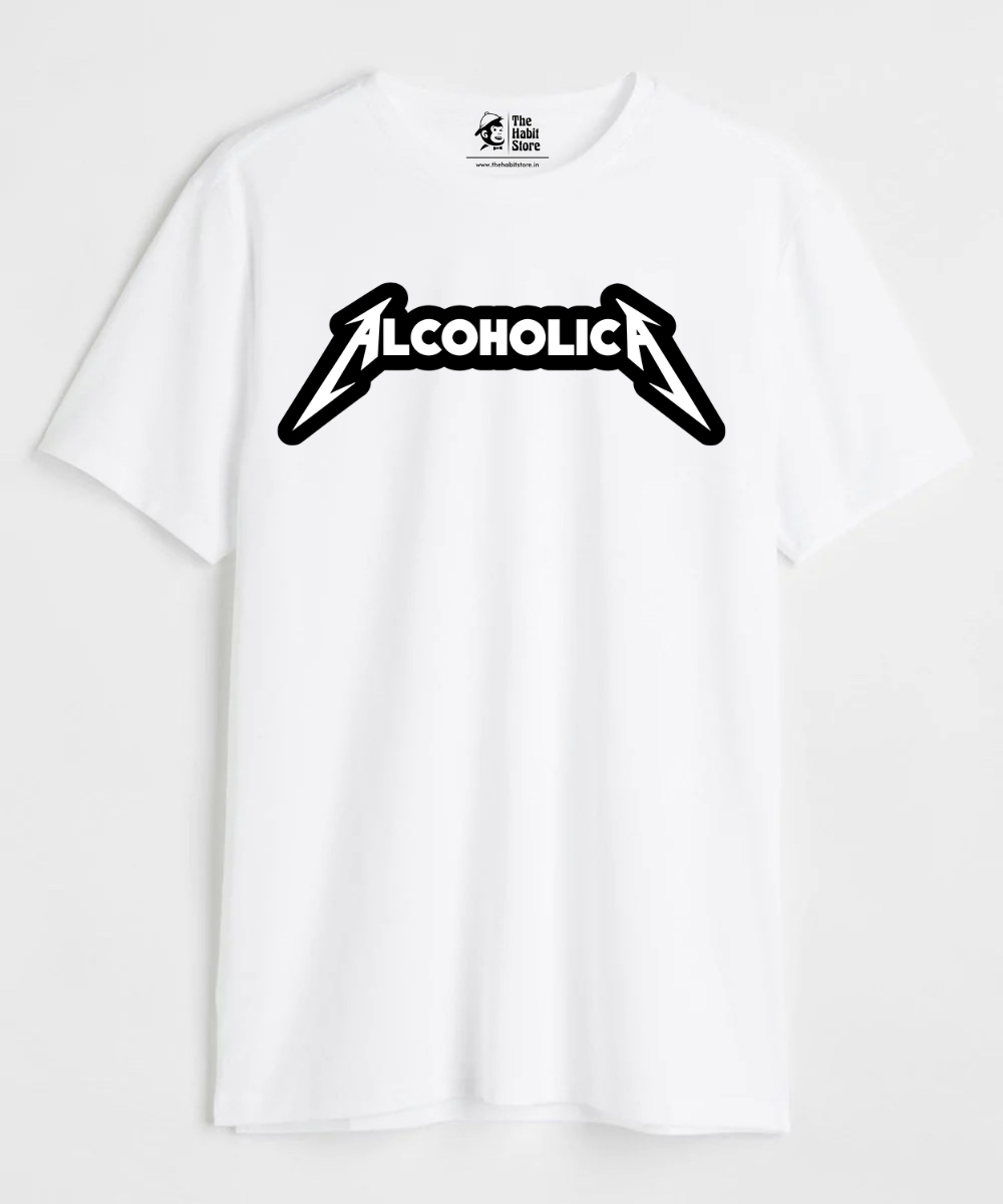 Alcholica - Regular Fit Unisex T-Shirt