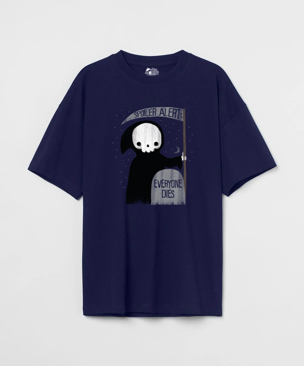 Spoiler Alert 240 GSM Unisex Oversized T-shirt